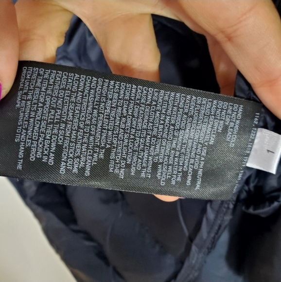 Uniqlo Ultra Light Down Vest Women M Blue Lightweight Nylon Full Zip Puffer - Picture 8 of 9